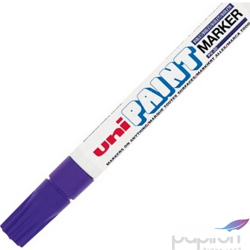 Lakkmarker UNI-BALL Paint PX-20(L) 2,2-2,8mm kúpos hegyű lila Írószerek UNI-BALL PX-20(L) VIOLET(EU)