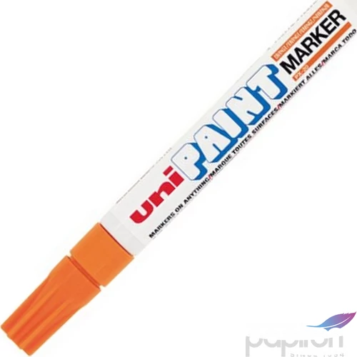 Lakkmarker UNI-BALL Paint PX-20(L) 2,2-2,8mm kúpos hegyű narancs Írószerek UNI-BALL PX-20(L) ORANGE(EU)