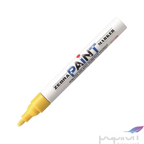 Lakkmarker Zebra 3 mm, Paint marker, sárga 