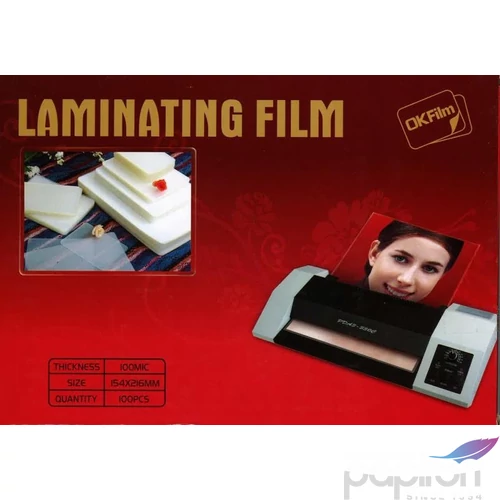LamináLó fólia 100mik A5 Fornax 154x216mm