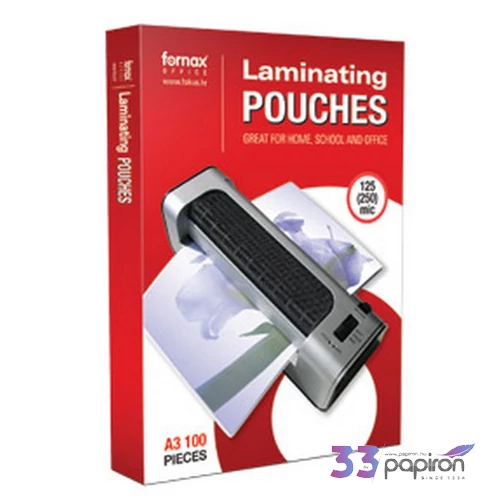 LamináLó fólia 125MI FornaxA3 125mic 303x426mm