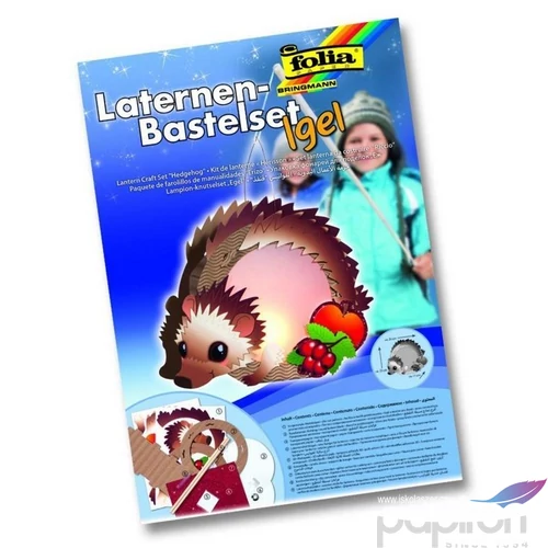 Lámpáskészítő szett 3d 26x23x11cm "sündisznó 