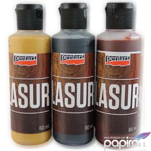 Lazúr beltéri 80ml Pentart Gesztenye Lasur 3928