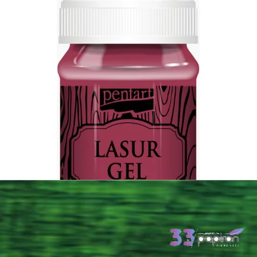 Lazúrgél 100ml Pentart fenyőzöld
