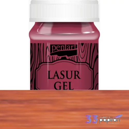 Lazúrgél 100ml Pentart mahagóni