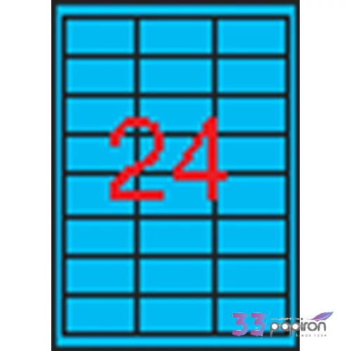 Etikett Apli 70x37 -24- 3 pályás LCA11835