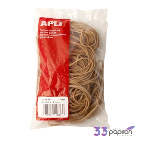 Postázó gumi Apli 100g 100x5mm Gumigyűrűk