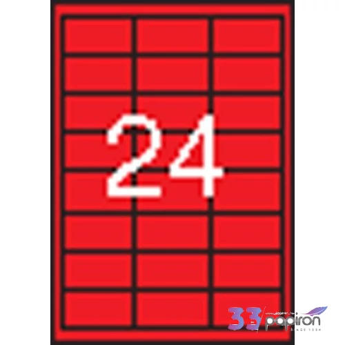 Univerzális etikett Apli 70x37mm (480dbcsomag) LCA1593