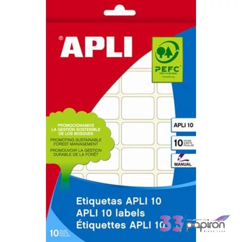 Etikett Apli körcímke 10mm (1260dbcsomag) LCA1625