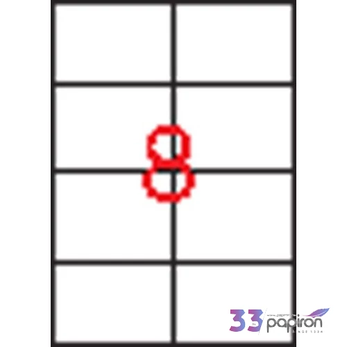 Univerzális etikett Apli 105x74mm(4000dbcsomag) LCA1796