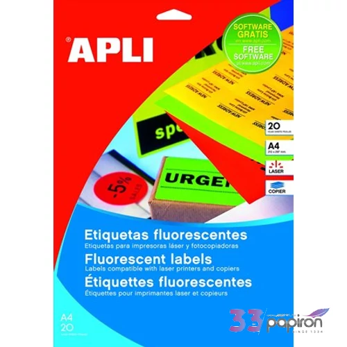 Etikett Apli 99, 1x67, 7mm (160dbcsomag) LCA2874