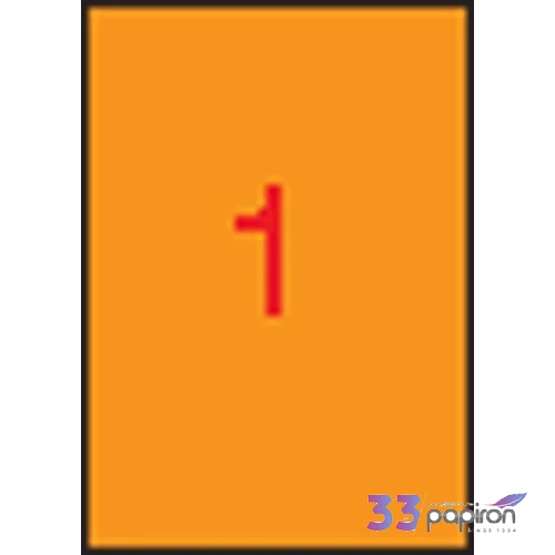 Etikett Apli 210x297 -1- neon narancs LCA2879