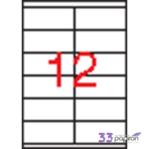 Univerzális etikett Apli 105x48mm(1200dbcsomag) LCA3139