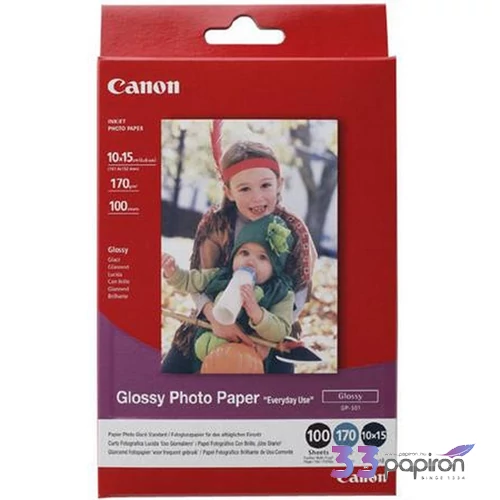Fotópapír tintasugaras Canon 10x15cm 170g fényes LCGP500