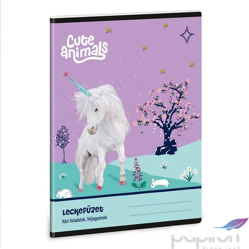 Leckefüzet A5 Ars Una 25 Cute Animals Unicorn (5448) 25 50844487