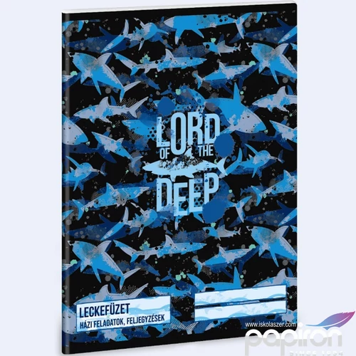 Leckefüzet A5 Ars Una Lord of the Deep cápa (5337) 24 50843374 38lapos 1leckefüzet 1tanévre el