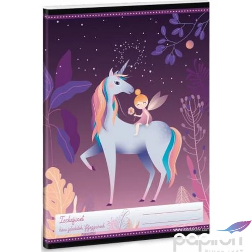 Leckefüzet A5 Ars Una Magic Forest (5045) 21 unikornis 50840458 38lapos 1leckefüzet 1tanévre el