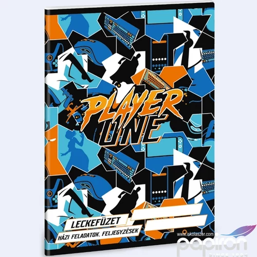 Leckefüzet A5 Ars Una Player One (5353) 24 50843534 38lapos 1leckefüzet 1tanévre el