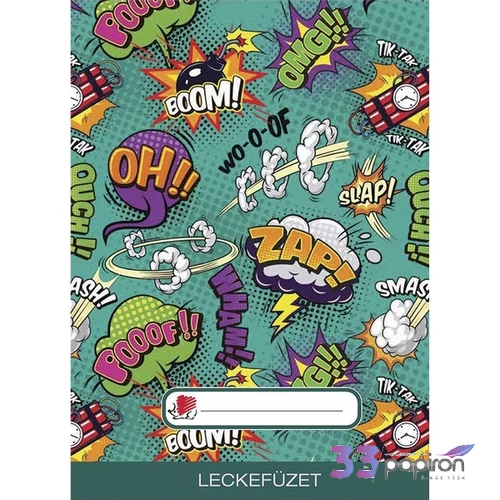 Leckefüzet A/5 ICO Graffiti Ico Süni