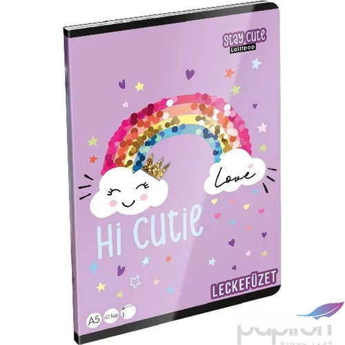 Leckefüzet A5 Lizzy Lollipop Stay Cute Lizzy kollekció