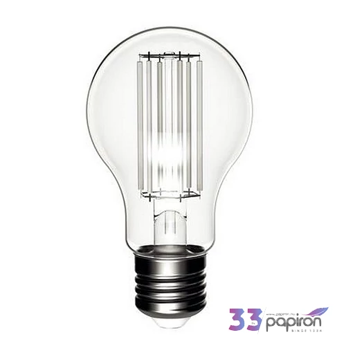 LED izzó filament E27 gömb A60 10 5W 1521lm 4000K AVIDE