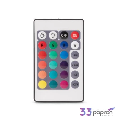 LED szalag 3m 90 LED 7 2W 990lm RGB AVIDE