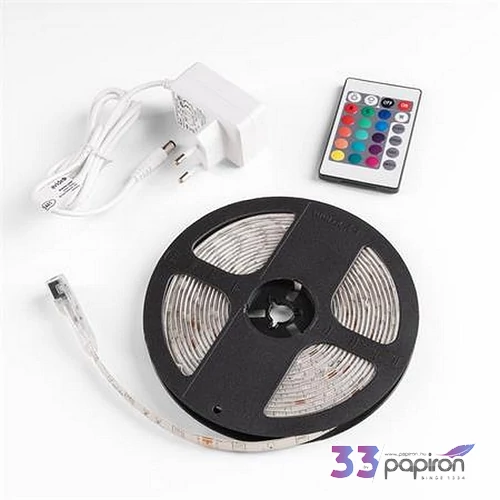 LED szalag 5m 150 LED 7 2W 1650lm RGB AVIDE