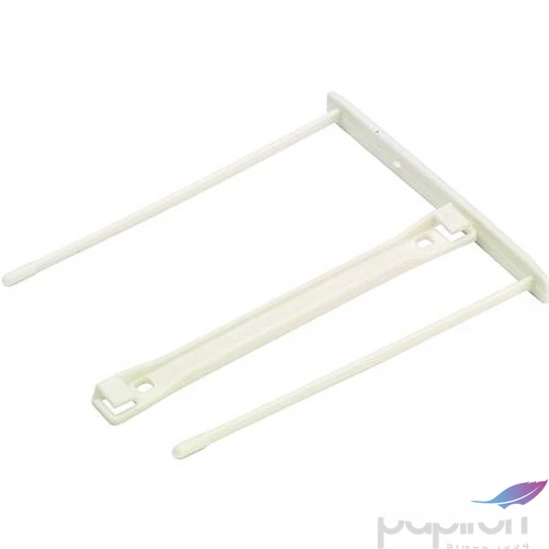 Lefűző klipp Fellowes 85 mm fehér műanyag IFW00895