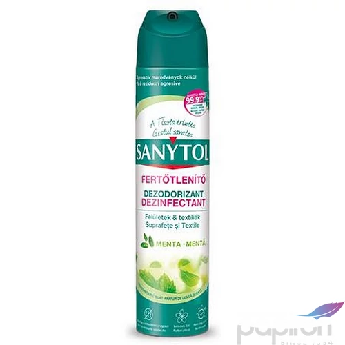 Légfrissítő fertőtlenítő 300ml SANYTO menta 