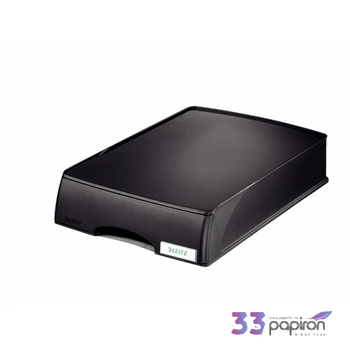 Irattálca Leitz PLUS fiókos fekete Leitz 1db rendelési egység ár 1db-ra