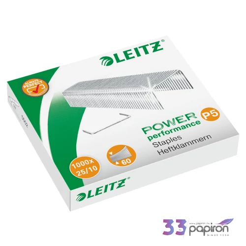 Tűzőkapocs 25/10 Leitz Leitz 1000 db Leitz 1000db rendelési egység ár 1 dob