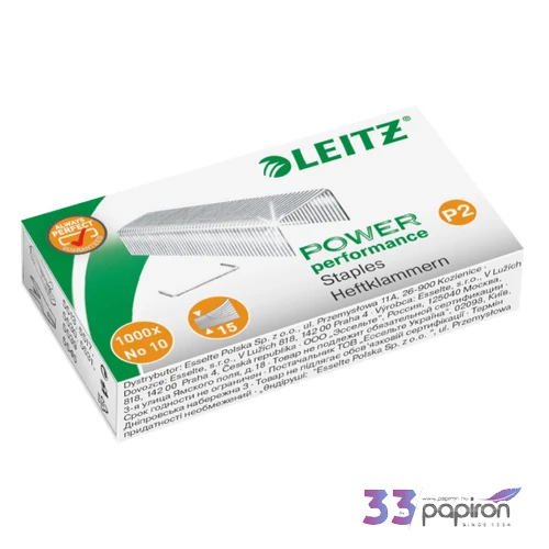 Tűzőkapocs Leitz Leitz N10 1000db Leitz 1000db rendelési egység ár 10 do