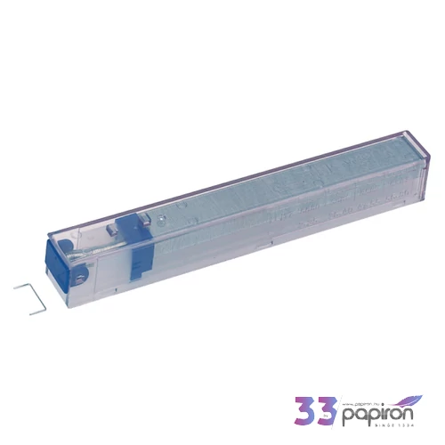 Tűzőkapocspatron Leitz K6 6mm, 25laphoz, kék Leitz 5x210db rendelési egység ár 1 dob