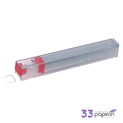 Tűzőkapocspatron Leitz K12 12mm, 80laphoz, piros Leitz 5x210db rendelési egység ár 1 dob