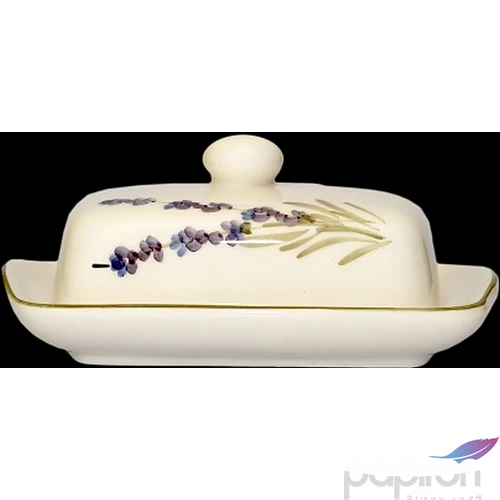 Vajtartó kerámia kerámia 22x15x9cm Levendula Violin domború mintás kézzel festett