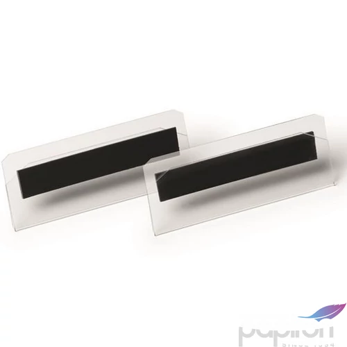 Logisztikai zseb 100x38mm fekvő DURABLE mágneses átlátszó