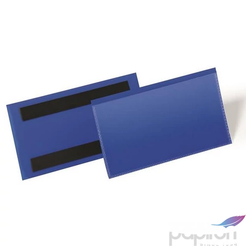 Logisztikai zseb 150 x 67mm fekvő DURABLE mágnesse sötétkék