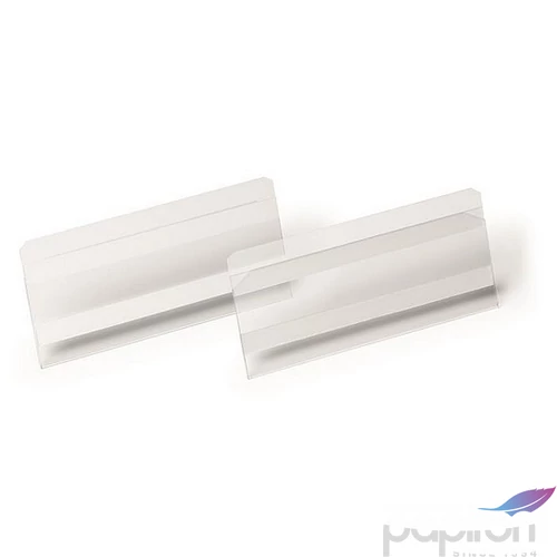 Logisztikai zseb 150x67mm fekvő DURABLE öntapadó csíkka átlátszó