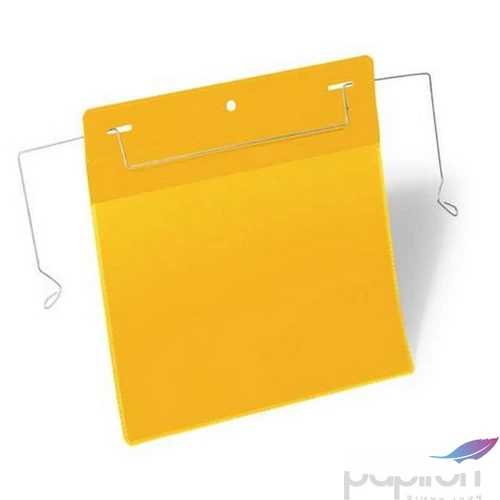 Logisztikai zseb A5 fekvő DURABLE drótta sárga