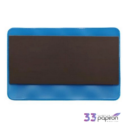 Logisztikai zseb mágneses 100×60mm PVC DJOIS kék