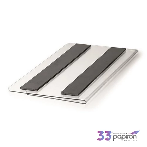 Logisztikai zseb mágneses 150x67mm fekvő DURABLE HARD COVER