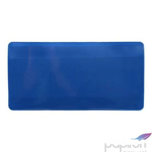 Logisztikai zseb mágneses 160×80mm PVC DJOIS kék