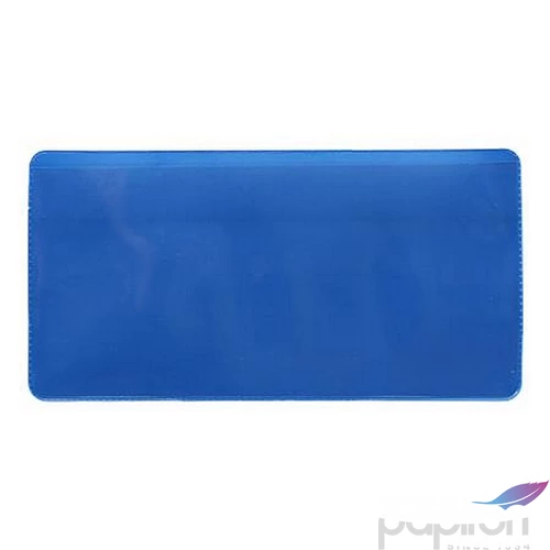 Logisztikai zseb öntapadó 160×80mm PVC DJOIS kék