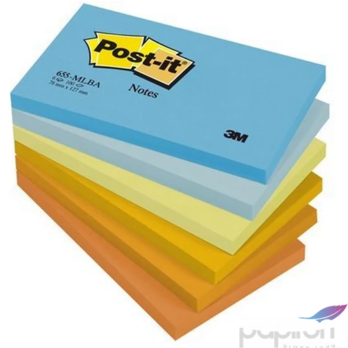 Öntapadó jegyzettömb 3M/POSTIT 76x76mm környezetbarát sárga LP6541B