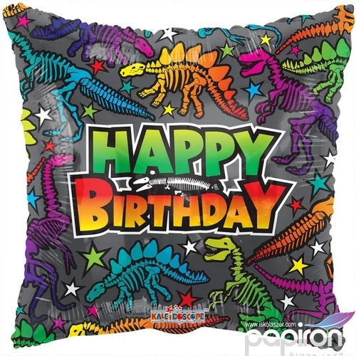 Paty lufi fólia 18" HB. dínó c dínó csontok + hélium