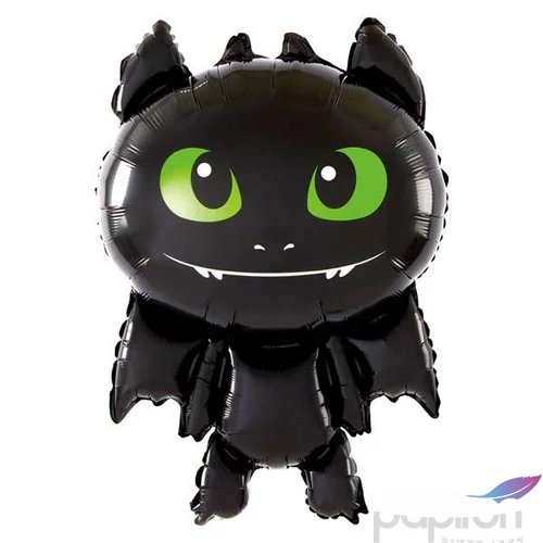 Paty lufi fólia halloween Dragon black 86x56cm