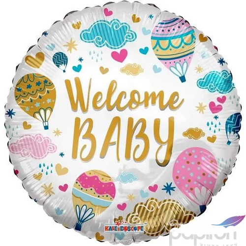 Paty lufi fólia ECO Léghajós Welcome baby felirattal 18