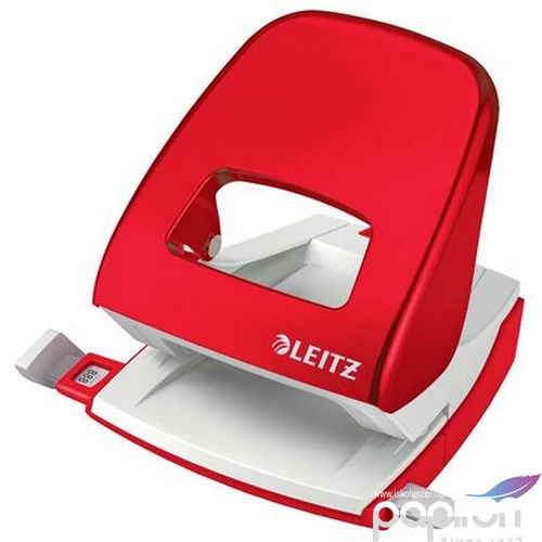 Lyukasztó Leitz kétlyukú, 30 lap Nexxt Wow, piros E50081026