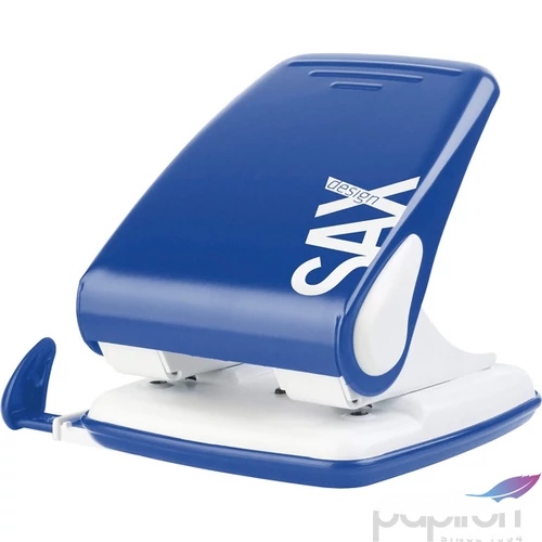 Lyukasztó Sax 518 Design Lyukasztógép Kék 40 Lapos