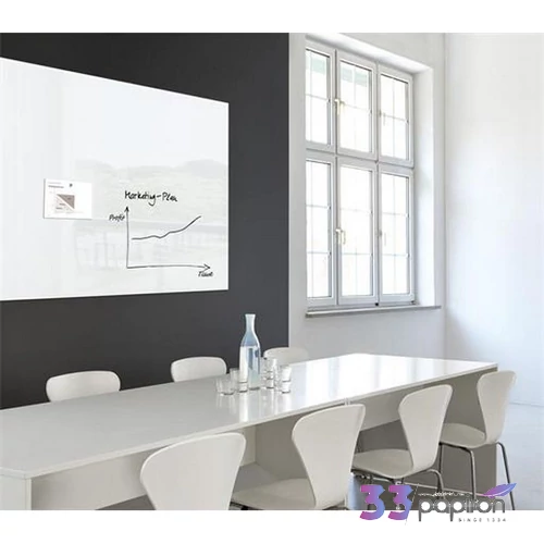 Mágneses üvegtábla SIGEL Artverum 120x180cm fehér Prezentáció SIGEL GL230